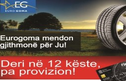 BANKA EKONOMIKE DHE EUROGOMA MENDOJNË PËR TY!